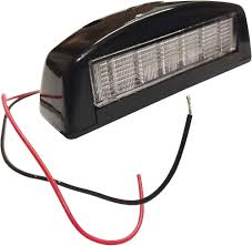 License Lamp